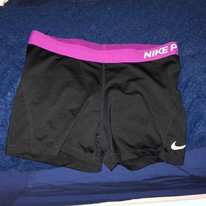 Nike Pro Black Spandex | Size LARGE